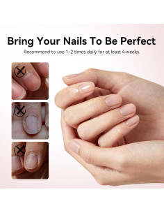 Aceite para Cutículas Born Pretty 20ML con Flores Reales 2