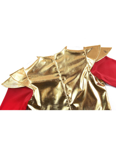 Disfraz de Soldado Romano ReliBeauty para Niños con Casco y Capa