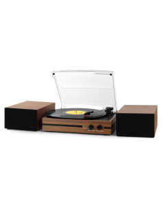 Reproductor de Vinilo Mersoco M483 con Altavoces Estéreo Bluetooth