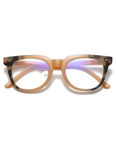 Gafas Bloqueadoras de Luz Azul 100 CLÁSICO Unisex Beige