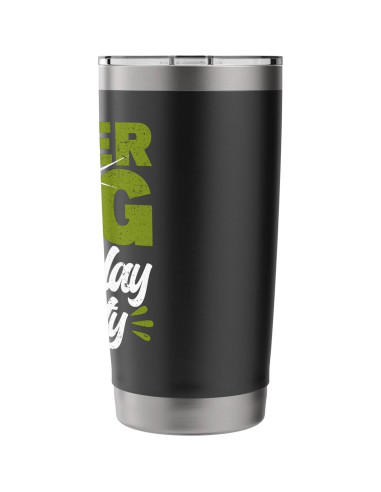Vaso de Acero Inoxidable Aislado 20 oz Negro - Laser Tag Fiesta