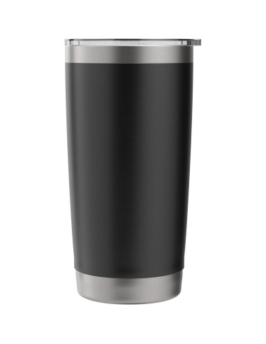 Vaso de Acero Inoxidable Aislado 20 oz Negro - Laser Tag Fiesta