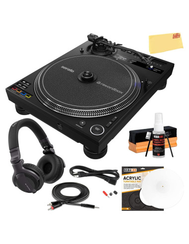 Giradiscos Profesional Pioneer DJ PLX-CRSS12 Negro con Accesorios