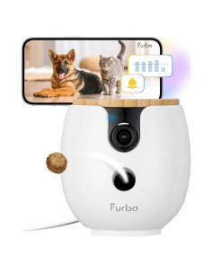 Cámara para Mascotas Furbo Mini 360 2K QHD - Suscripción Requerida