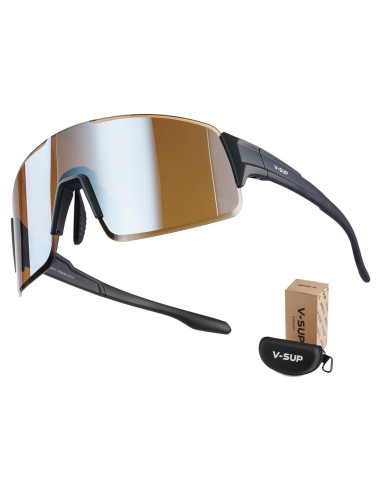 Gafas de Ciclismo V-SUP VC4341 UV400 Ajustables Ultra-Ligeras