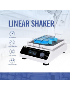 Agitador Lineal Digital LACHOI 40-300 RPM 2KG LCD 2