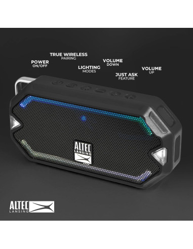 Altavoz Bluetooth Altec Lansing HydraMini IP67 6h Reproducción