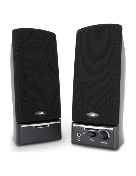 Altavoces Amplificados 2.0 Cyber Acoustics CA-2014WB Negro