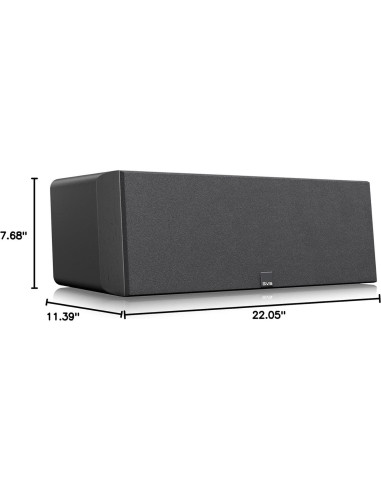 Altavoz Central SVS Ultra Evolution 3 Vías 14.97 kg Roble Negro