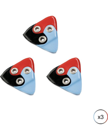 Pua de guitarra Black Mountain Asteroide 3 en 1 - 3 Grosores