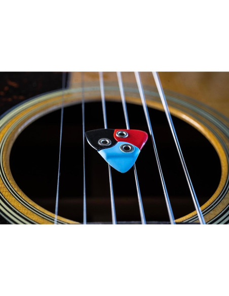 Pua de guitarra Black Mountain Asteroide 3 en 1 - 3 Grosores