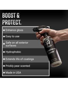 Aumento de Grafeno Adam - Spray Cerámico 473 ml Hidrofóbico 2