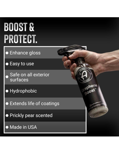 Aumento de Grafeno Adam - Spray Cerámico 473 ml Hidrofóbico