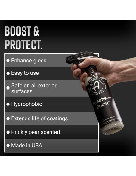 Aumento de Grafeno Adam - Spray Cerámico 473 ml Hidrofóbico