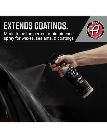 Aumento de Grafeno Adam - Spray Cerámico 473 ml Hidrofóbico