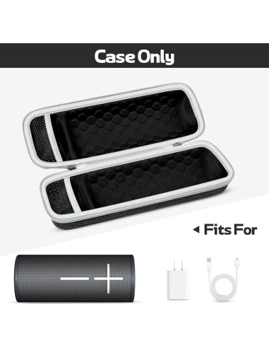 Funda de Almacenamiento para Altavoz Bluetooth Ultimate Ears Boom 4 - Negro