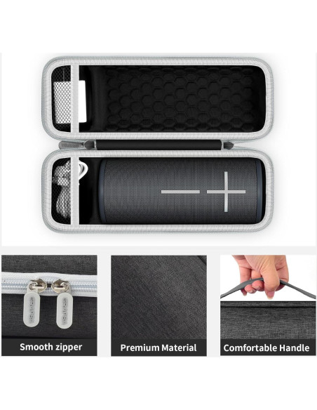 Funda de Almacenamiento para Altavoz Bluetooth Ultimate Ears Boom 4 - Negro