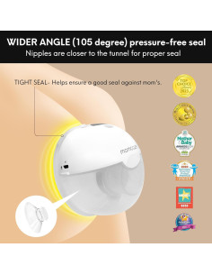 Kit de Bridas de Silicona LOZAEVE 3 en 1 para Extractor de Leche 2