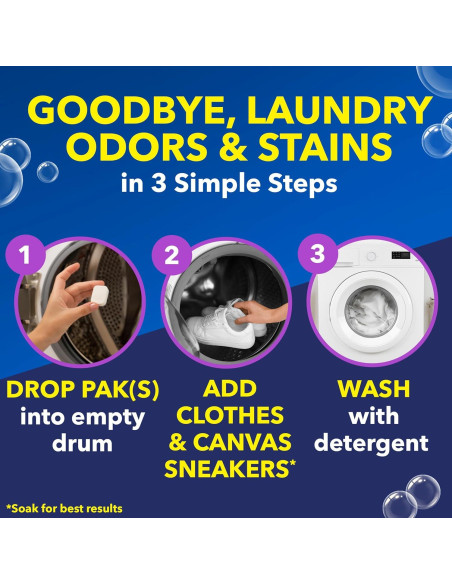 OxiClean Eliminador de Olores y Manchas 24 Paquetes 0.65 kg