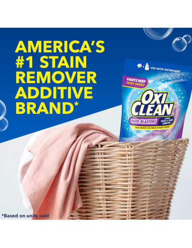 OxiClean Eliminador de Olores y Manchas 24 Paquetes 0.65 kg