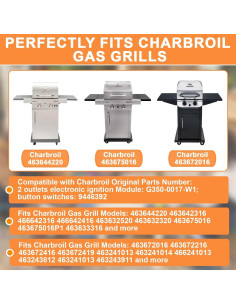 Kit de Encendedor de Parrilla Charbroil G511-0055-W1 2 Salidas 2