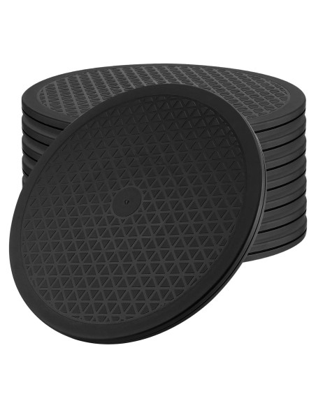 Soporte Giratorio 360 SINJEUN 12" Negro - 8 Piezas