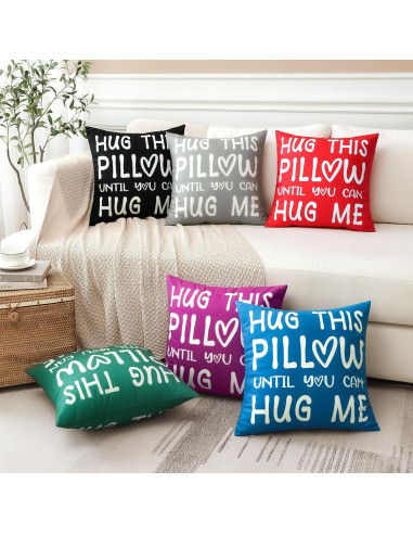 Funda de Cojín OTOSTAR Cuadrada 45.72 cm Franela Púrpura