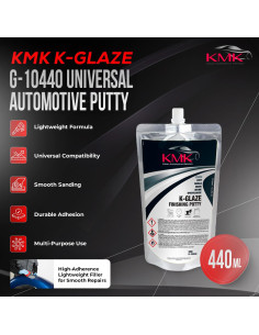 Masilla Automotriz KMK K-Glaze G-10440 440ml Alta Adhesión 2