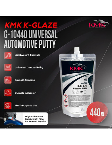 Masilla Automotriz KMK K-Glaze G-10440 440ml Alta Adhesión