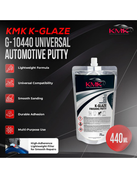 Masilla Automotriz KMK K-Glaze G-10440 440ml Alta Adhesión