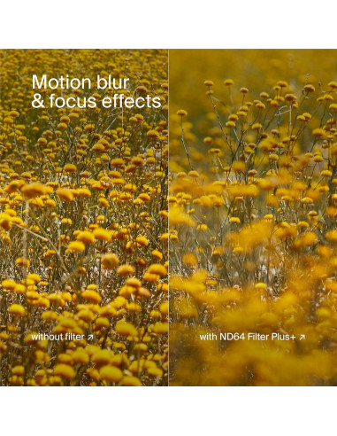 Kit de Filtros de Lente Urth 62mm 4-en-1 UV, CPL, ND64, ND8