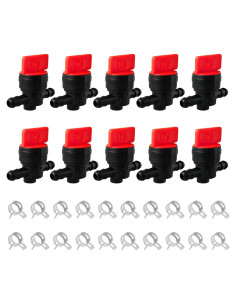 Válvula de Corte de Combustible CLSR2U 1/4" 10 Paquetes