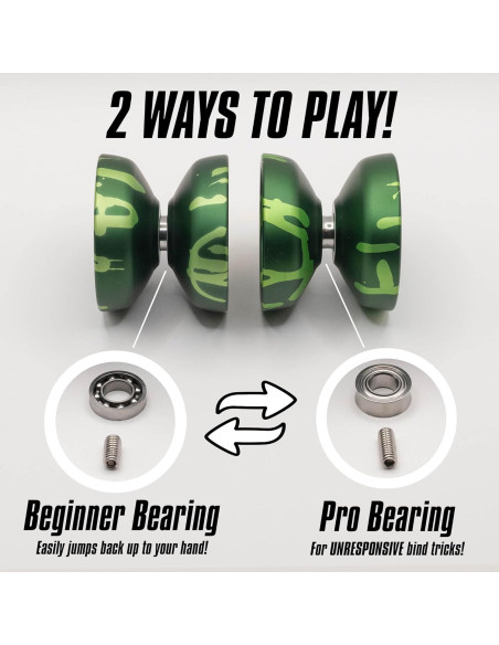 Yo-yo Profesional REVLO R1 Pro de Aluminio 6061 para Adultos