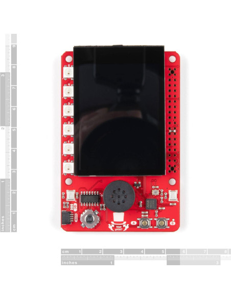 SparkFun pHAT para Raspberry Pi - Control de Voz, Joystick y TFT 2.4"