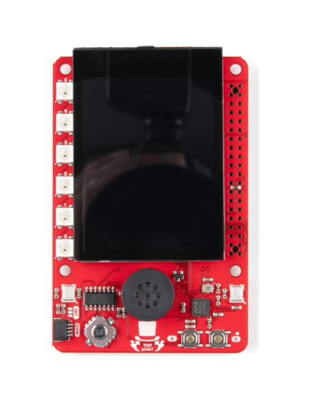 SparkFun pHAT para Raspberry Pi - Control de Voz, Joystick y TFT 2.4"