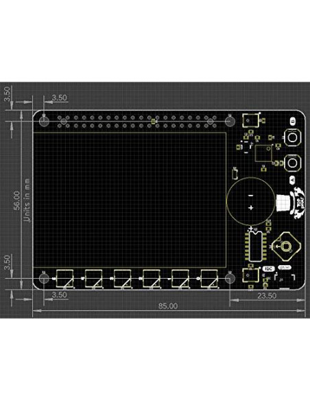 SparkFun pHAT para Raspberry Pi - Control de Voz, Joystick y TFT 2.4"