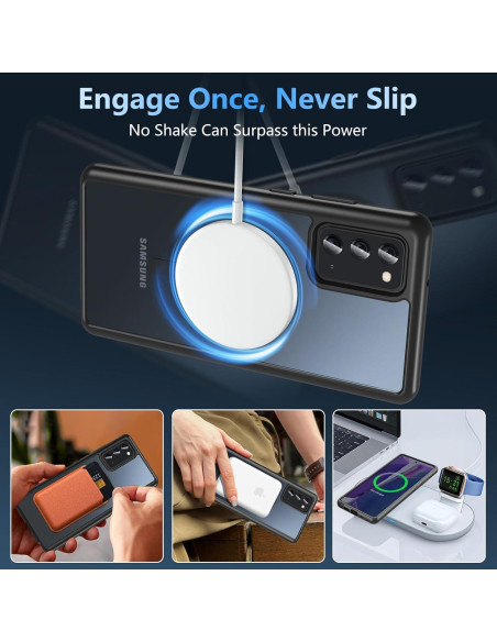 Funda OWKEY para Samsung Galaxy Note 20 - Magnética y Antihuellas