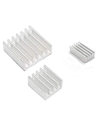 Kit Disipador de Calor Aluminio Raspberry Pi - 212 Main