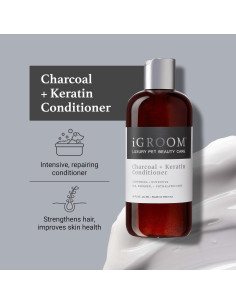 Acondicionador de Keratina iGroom 16oz para Perros - Nutritivo y Reparador 2