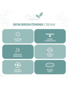 Crema Facial Aclaradora Eva Naturals - Ácido Kójico 113g 2