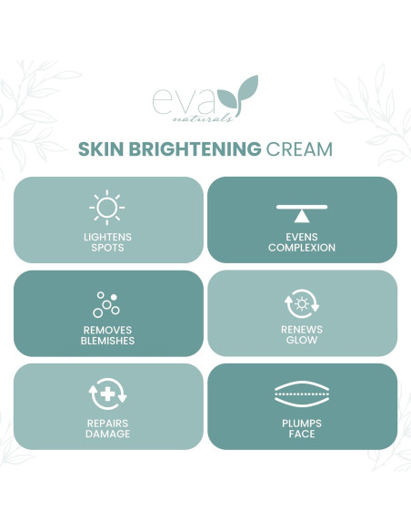 Crema Facial Aclaradora Eva Naturals - Ácido Kójico 113g
