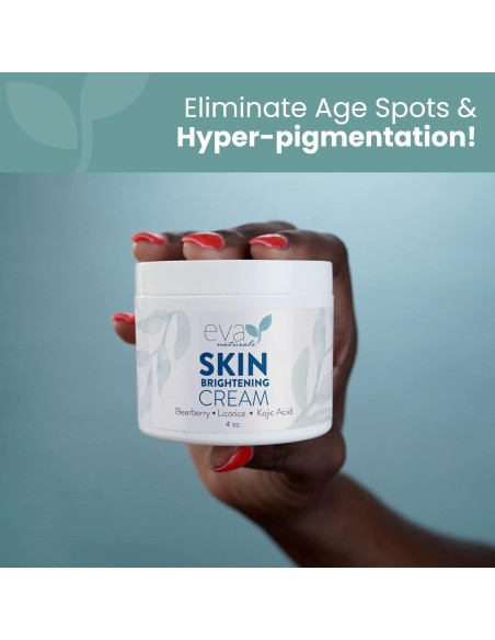 Crema Facial Aclaradora Eva Naturals - Ácido Kójico 113g