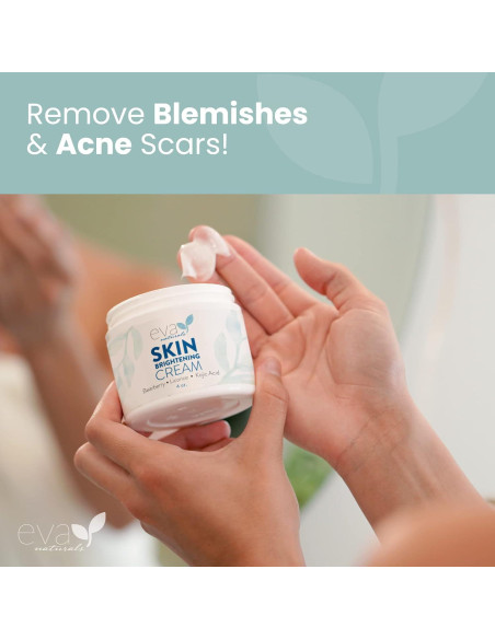 Crema Facial Aclaradora Eva Naturals - Ácido Kójico 113g