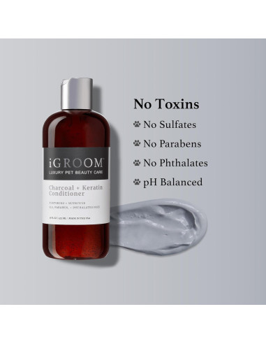 Acondicionador de Keratina iGroom 16oz para Perros - Nutritivo y Reparador