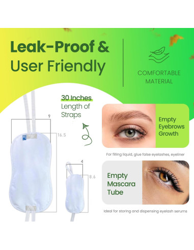 Kit de Aceite de Ricino Orgánico 200ml + Botella 5ml - Peakish