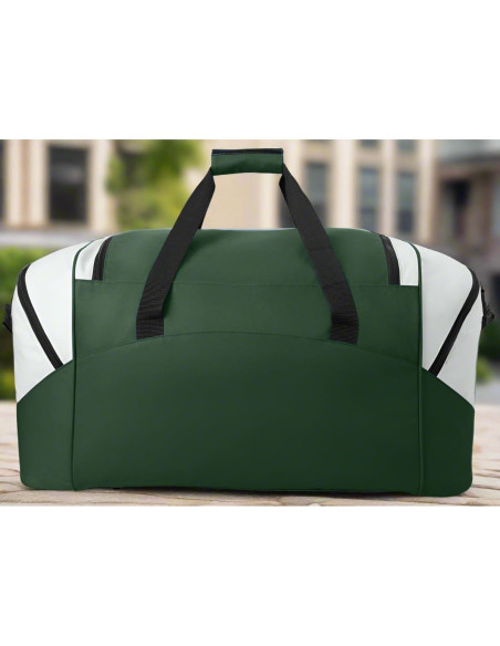 Bolsa Duffle Grande UNCC 49ers - Poliester 600D Verde