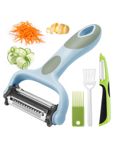 Pelador Julienne Senbowe 3 en 1 con Mango Antideslizante