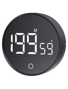 Temporizador de Cocina Digital Resome con Pantalla LED y Soporte Ajustable