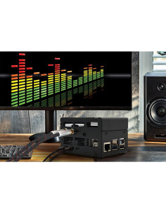 Caja para Raspberry Pi 5 KKSB - Compatible con DAC Pro y IQaudio 2