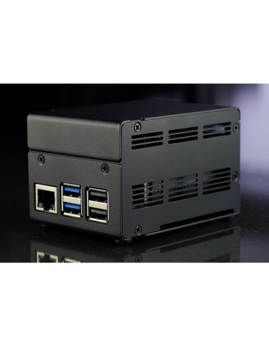 Caja para Raspberry Pi 5 KKSB - Compatible con DAC Pro y IQaudio
